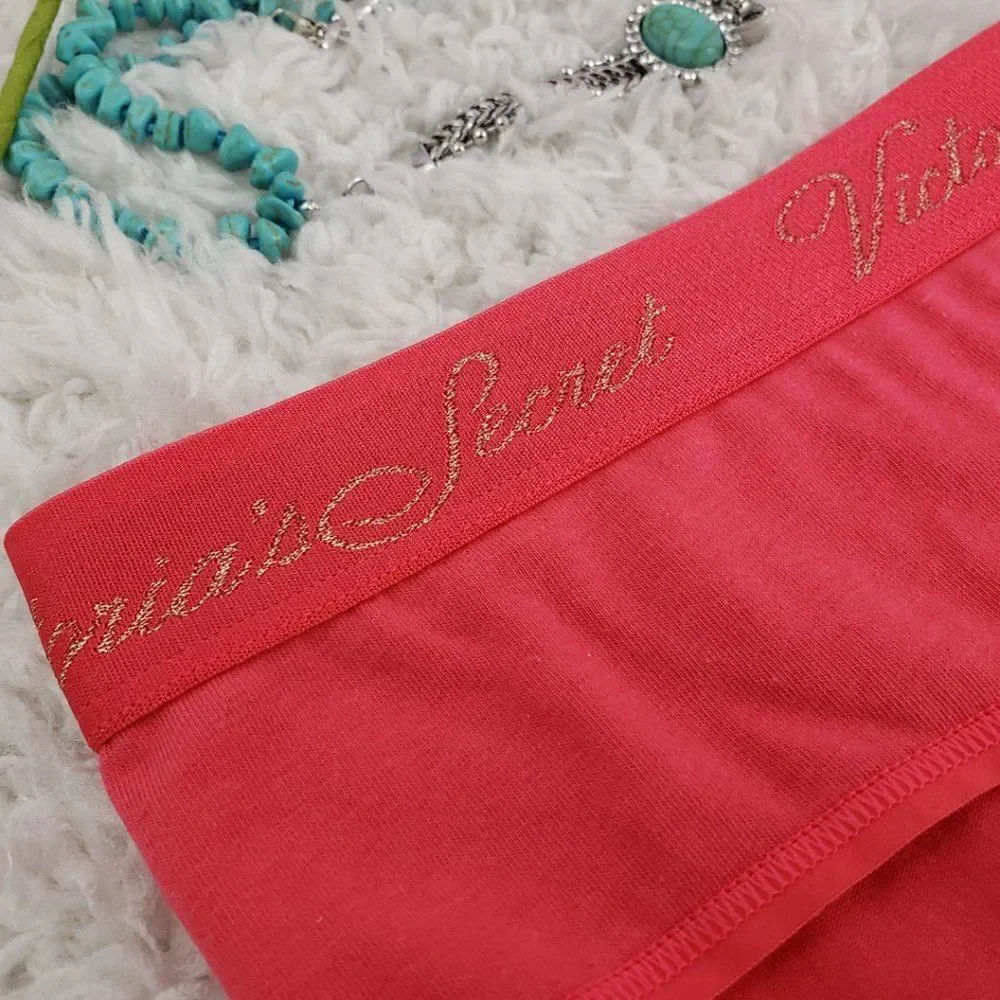 VS Cute and Sexy Pink Logo Waist Lace HIPHUGGER